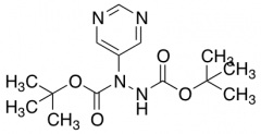 5-(1,2-Di-boc-hydrazino)pyrimidine
