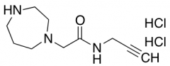 2-(1,4-diazepan-1-yl)-N-(prop-2-yn-1-yl)acetamide dihydrochloride