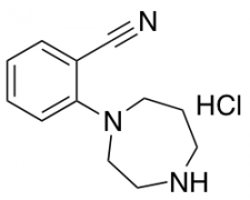 2-(1,4-diazepan-1-yl)benzonitrile hydrochloride