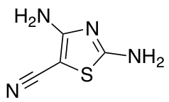 diamino-1,3-thiazole-5-carbonitrile