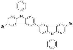 6,6'-Dibromo-9,9'-diphenyl-3,3'-bicarbazole
