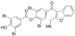 2,6-Dibromo-4-(2-ethylbenzofuran-3-carbonyl)phenyl 3,5-Dibromo-4-hydroxybenzoate