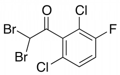 2,2-Dibromo-1-(2,6-dichloro-3-fluorophenyl)ethanone