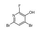4,6-Dibromo-2-fluoropyridin-3-ol