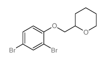 2-((2,4-Dibromophenoxy)methyl)tetrahydro-2H-pyran