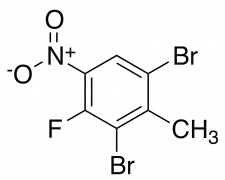 1,3-Dibromo-4-fluoro-2-methyl-5-nitrobenzene