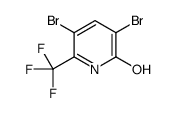 3,5-Dibromo-6-(trifluoromethyl)pyridin-2-ol