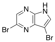 2,7-Dibromo-5H-pyrrolo[2,3-b]pyrazine