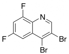 3,4-dibromo-6,8-difluoroquinoline