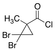 2,2-Dibromo-1-methylcyclopropanecarbonyl chloride