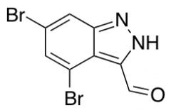 4,6-Dibromo-1H-indazole-3-carboxaldehyde