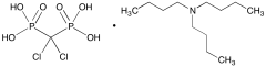 (Dichloromethylene)bis[phosphonic acid] mono(tributylamine) salt
