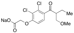[2,3-Dichloro-4-[2-(methoxymethyl)butyryl]phenoxy]acetic Acid Sodium Salt