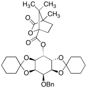 [6(1S)]-1,2:4,5-Di-O-cyclohexylidene-3-O-(phenylmethyl)-D-myo-Inositol  4,7,7-Trimethyl-3-