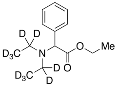 &alpha;-[(Diethyl-d10)amino]benzeneacetic Acid Ethyl Ester