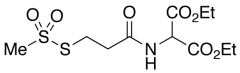Diethyl N-(2-Malonyl)-3-(methylsulfonylthio)-propanamide