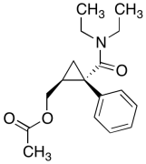 ((1S,2S)-2-(Diethylcarbamoyl)-2-phenylcyclopropyl)methyl Acetate