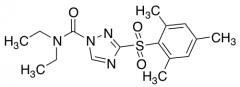 N,N-Diethyl-3-(mesitylsulphonyl)-1H-1,2,4-triazole-1-carboximidamide (Cafenstrole)
