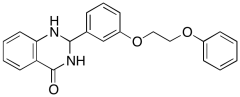 2,3-Dihydro-2-[3-(2-phenoxyethoxy)phenyl]-4(1H)-quinazolinone