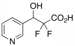 2,2-Difluoro-3-hydroxy-(3-pyridyl)propionic Acid