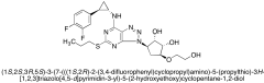 (1S,2S,3R,5S)-3-(7-(((1S,2R)-2-(3,4-Difluorophenyl)cyclopropyl)amino)-5-(propylthio)-3H-[1
