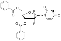 1-(2&rsquo;,2&rsquo;-Difluoro-2&rsquo;-deoxy-L-erythro-pentofuranos-1-yl)uraci