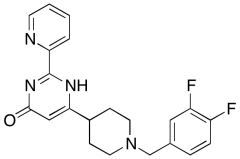 6-(1-(3,4-Difluorobenzyl)piperidin-4-yl)-2-(pyridin-2-yl)pyrimidin-4(1H)-one