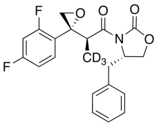 (4S)-3-[(2R)-2-[(2R)-2-(2,4-Difluorophenyl)oxiranyl]-1-oxopropyl]-4-benzyl-2-oxazolidinone