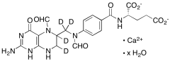 5,10-Diformyl-5,6,7,8-tetrahydro Folic Acid-D4 Calcium Salt Hydrate (Technical Grade)
