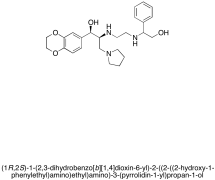 (1R,2S)-1-(2,3-Dihydrobenzo[b][1,4]dioxin-6-yl)-2-((2-((2-hydroxy-1-phenylethyl)amino)ethy