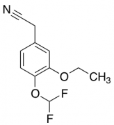 2-[4-(Difluoromethoxy)-3-ethoxyphenyl]acetonitrile