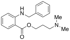 3-Dimethylaminopropyl-2-benzylaminobenzoate