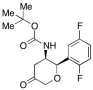 N-​[(2R,​3R)​-​2-​(2,​5-Difluorophenyl)​tetrahydro-​5-​oxo-​2H-​pyran