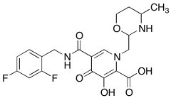 5-[[[(2,4-Difluorophenyl)methyl]amino]carbonyl]-1,4-dihydro-3-hydroxy-4-oxo-1-[(tetrahydro