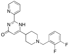 6-​[1-​[(2,​3-​Difluorophenyl)​methyl]​-​4-​piperidinyl]​-​2-​(2-​p
