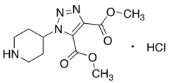 4,5-Dimethyl 1-(Piperidin-4-yl)-1H-1,2,3-triazole-4,5-dicarboxylate Hydrochloride