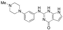 3,7-Dihydro-2-[[3-(4-methyl-1-piperazinyl)phenyl]amino]-4H-pyrrolo[2,3-d]pyrimidin-4-one