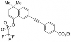 4-[2-[5,6-Dihydro-5,5-dimethyl-8-[[(trifluoromethyl)sulfonyl]oxy]-2-naphthalenyl]ethynyl]b