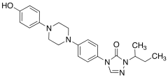 2,4-Dihydro-4-[4-[4-(4-hydroxyphenyl]-1-piperazinyl]phenyl]-2-(1-methylpropyl)-3H-1,2,4-tr