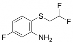 2-[(2,2-Difluoroethyl)sulfanyl]-5-fluoroaniline