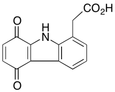 4,9-Dihydro-1,4-dioxo-1H-carbazole-8-acetic Acid