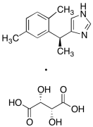 4-(1-(2,5-Dimethylphenyl)ethyl)-1H-imidazole L(+)-Tartaric Acid