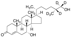 (7&alpha;,​25R)​-7,​26-​Dihydroxy-cholest-​4-​en-​3-​one-d6