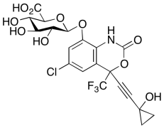 rac 8,14-Dihydroxy Efavirenz 8-O-&beta;-D-Glucuronide