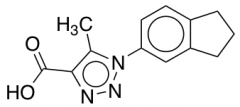 1-(2,3-Dihydro-1H-inden-5-yl)-5-methyl-1H-1,2,3-triazole-4-carboxylic Acid