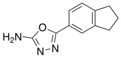 5-(2,3-Dihydro-1H-inden-5-yl)-1,3,4-oxadiazol-2-amine