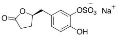 (4R)-5-(3',4'-Dihydroxyphenyl)-&gamma;-valerolactone-3'-O-sulfate Sodium Salt (&gt