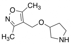 3,5-dimethyl-4-[(pyrrolidin-3-yloxy)methyl]-1,2-oxazole