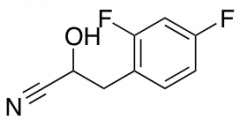 3-(2,4-difluorophenyl)-2-hydroxypropanenitrile