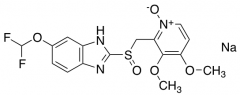 5-Difluoromethoxy-2-[[(3,4-dimethoxy-1-oxidepyridin-2-yl)methyl]sulphinyl]-1H-benzimidazol